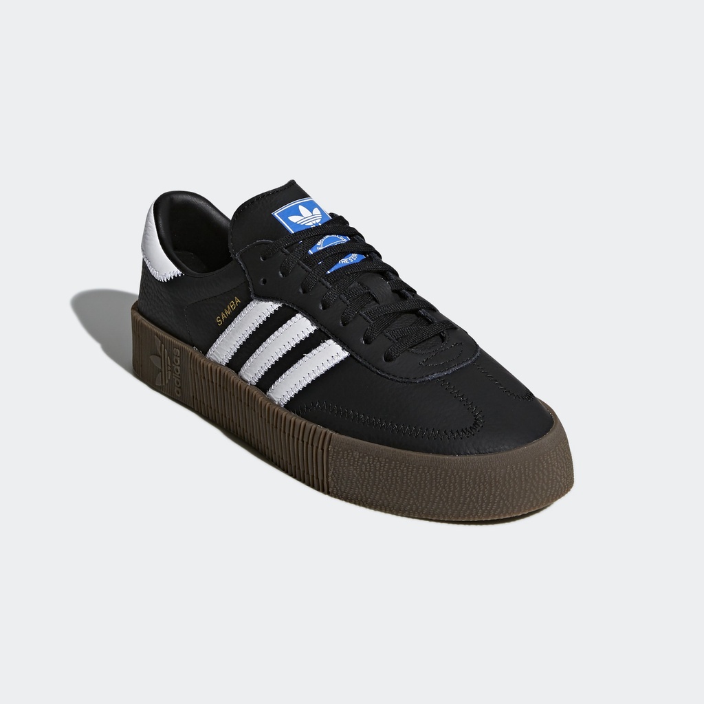 adidas ORIGINALS SAMBAROSE Black B28156 Shopee Thailand
