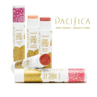 Lip tint organic จากธรรมชาติ 100%🇺🇸 Pacifica  Color Quench Lip Tint
