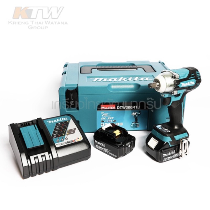 makita-dtw300-บล็อค-18v-1-2-แบต-2-ก้อน