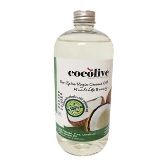 Virgin Coconut Oil 500ml  with Organic Virgin Coconut Oil Lip Balm 5g