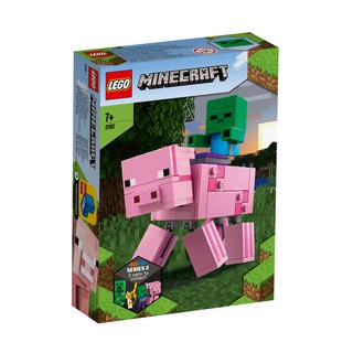 21157 : LEGO Minecraft BigFig Pig with Baby Zombie