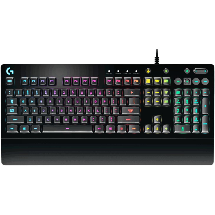 ภาพสินค้าKEYBOARD (คีย์บอร์ด) LOGITECH GAMING G213 PRODIGY GAMING (THAI)ไฟทะลุทะลวงทุกตัวอักษร กันน้ำได้ ไฟคมมาก -รับประกัน 2 ปี จากร้าน mcwinner บน Shopee ภาพที่ 1