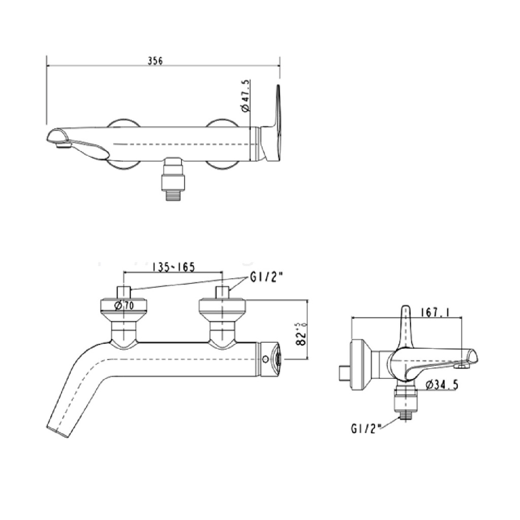 american-standard-ก๊อกผสมอ่างอาบ-a-0511-200