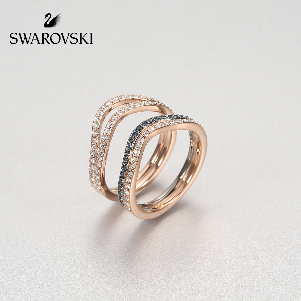 ส่งฟรี-swarovski-แหวนคริสตัล-รูปเลม่อน-เครื่องประดับแฟชั่น-สําหรับผู้หญิง