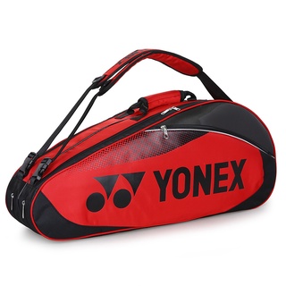 สินค้า 【COD】 กระเป๋า กระเป๋า badmintonr✓▪กระเป๋าแบดมินตัน ใหม่ Yonex ไหล่เดี่ยว 6แพ็ค ไหล่คู่หนา กระเป๋าไม้แบดมินตัน YY<