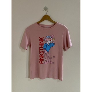 เสื้อยืด ลาย Pink panther