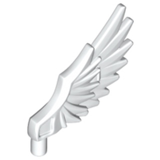 Lego part (ชิ้นส่วนเลโก้) No.11100 Minifigure Wing Feathered