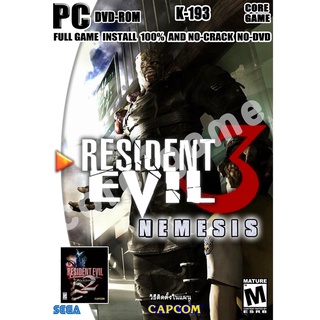 resident evil 3 (ฟรีในแผ่นภาค2) แผ่นเกมส์ แฟลชไดร์ฟ เกมส์คอมพิวเตอร์  PC โน๊ตบุ๊ค