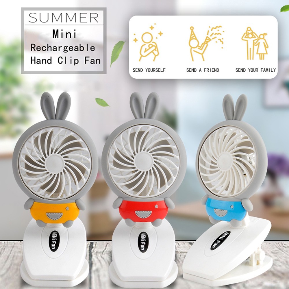 ใหม่-small-fan-พัดลมพกพาพัดลมตั้งโต๊ะทำงานแบบหนีบได้รุ่น-rechargeable-mini-fan