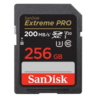 ภาพขนาดย่อของภาพหน้าปกสินค้าSANDISK New SD card Extreme PRO SDXC 256GB, U3 ,SDSDXXD-256G เมมโมรี่การ์ด memory card for กล้องDSLR,mirrorless จากร้าน memoryme_official_shop บน Shopee