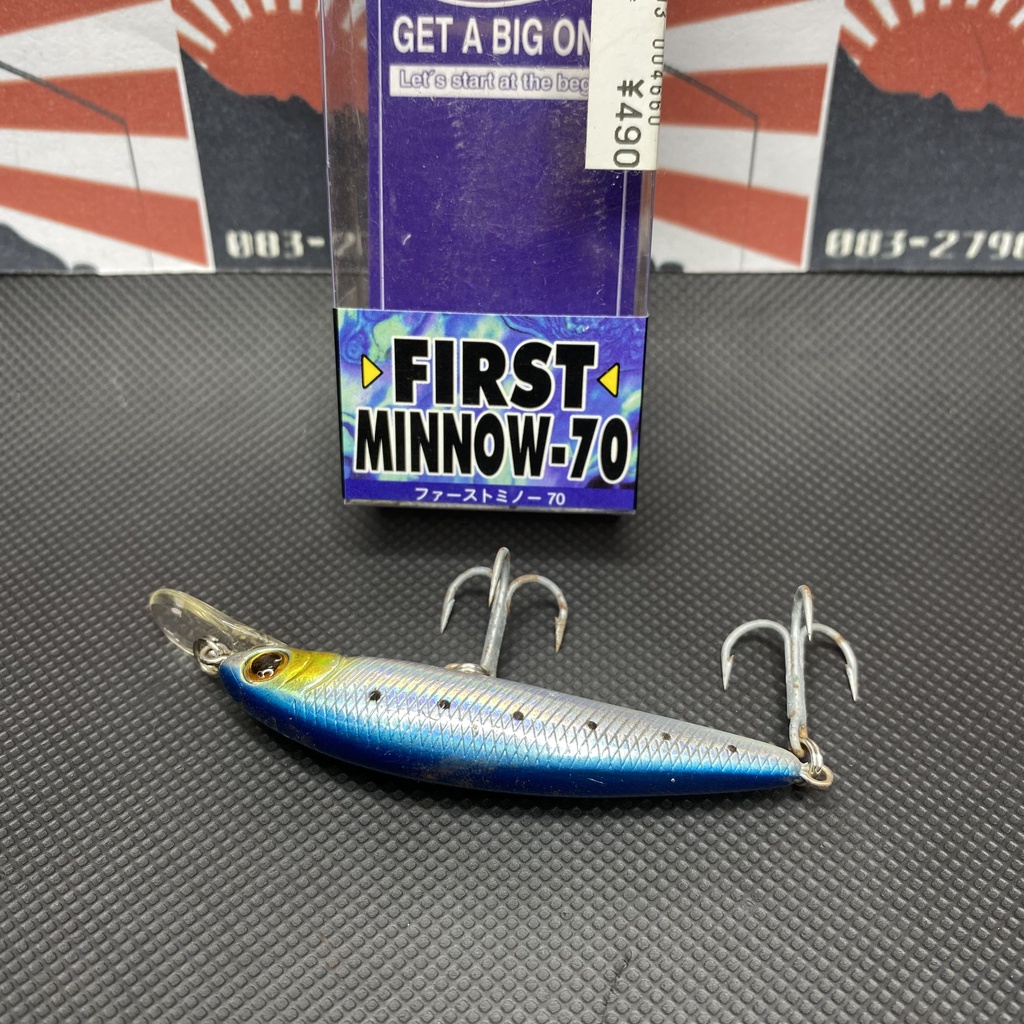 เหยื่อปลั๊ก-first-minnow-70-เหยื่อปลอม-เหยื่อตกปลา-มือสองญี่ปุ่น