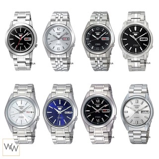 ราคา[ใส่โค้ดลดเพิ่ม] ของแท้ นาฬิกาข้อมือ ผู้ชาย Seiko Sport 5 Automatic สายสแตนเลส พร้อมกล่อง [5]