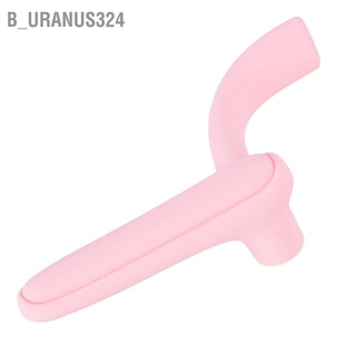 B_uranus324 Baby Safety Door Knob Cover Pinch Prevention Silicone Handle for Kitchens Bathrooms Bedrooms Pink