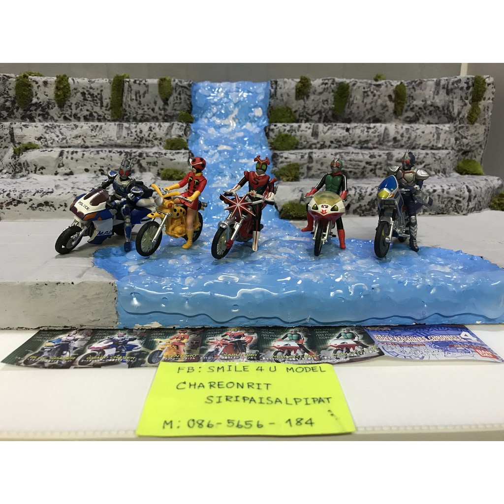 กาชาปองโมเดล Mask Rider Machines Chonicle V4 ของแท้ยกเซ็ตห้าตัว ...