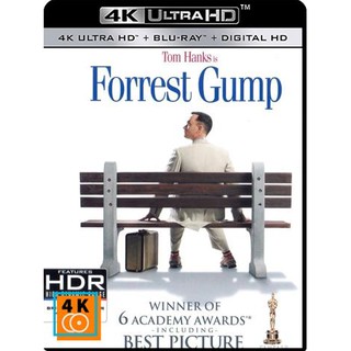 หนัง 4K UHD: Forrest Gump (1994) แผ่น 4K จำนวน 1 แผ่น