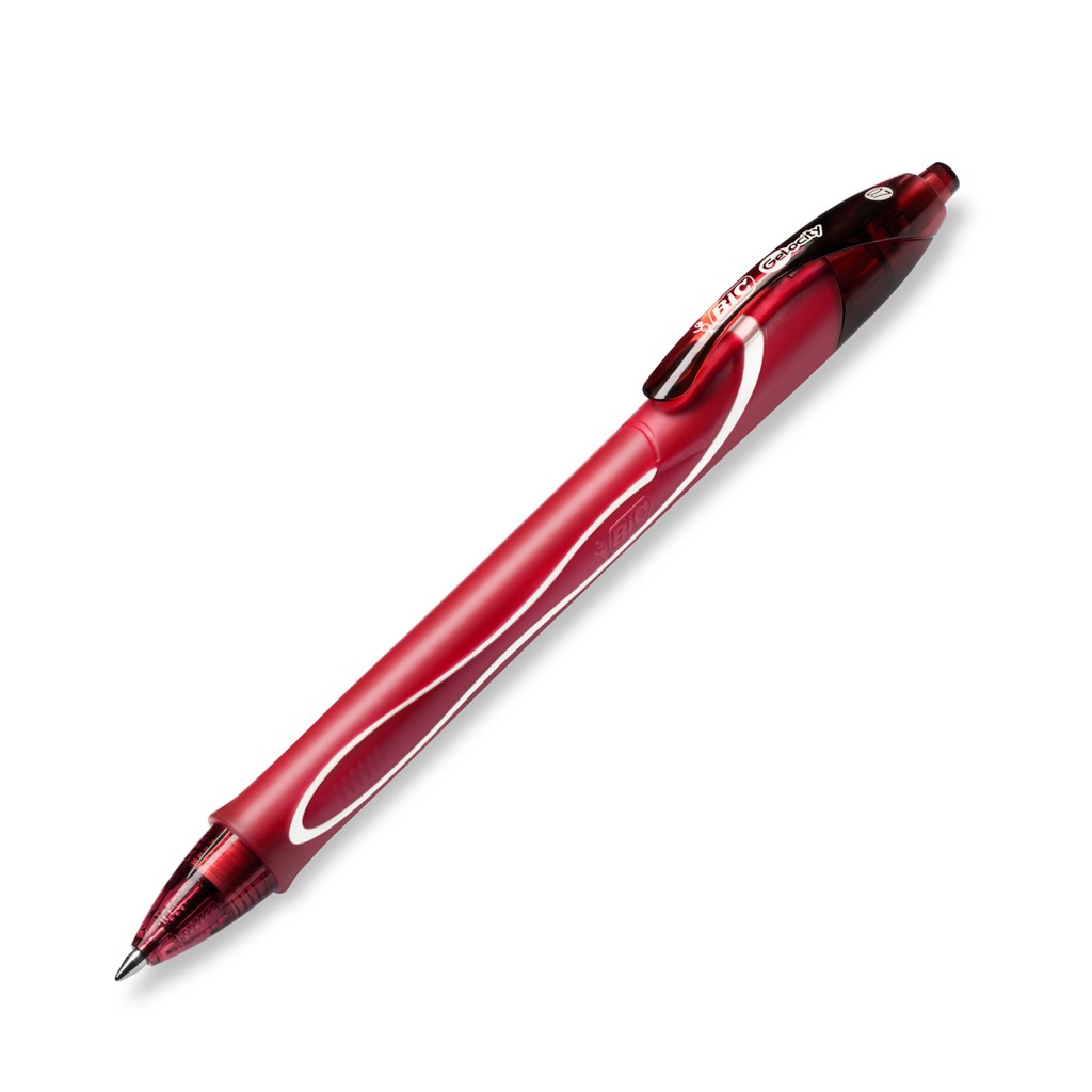 bic-บิ๊ก-ปากกา-gel-ocity-fullgrip-ปากกาเจล-เเบบกด-หัวปากกา-0-7-mm-จำนวน-12-ด้าม