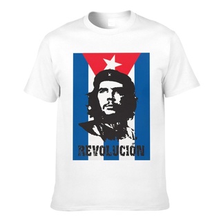เสื้อคู่รัก - คิวบา Great Ist Che Guevara สําหรับอะนิเมะเสื้อยืดผ้าฝ้ายผู้ชายเสื้อยืดกราฟิกเสื้อยืด