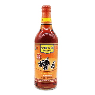 น้ำหมักรสเผ็ด ใช้ปรุงรส ดับกลิ่นคาว 宝鼎天鱼三年陈糟卤500ml