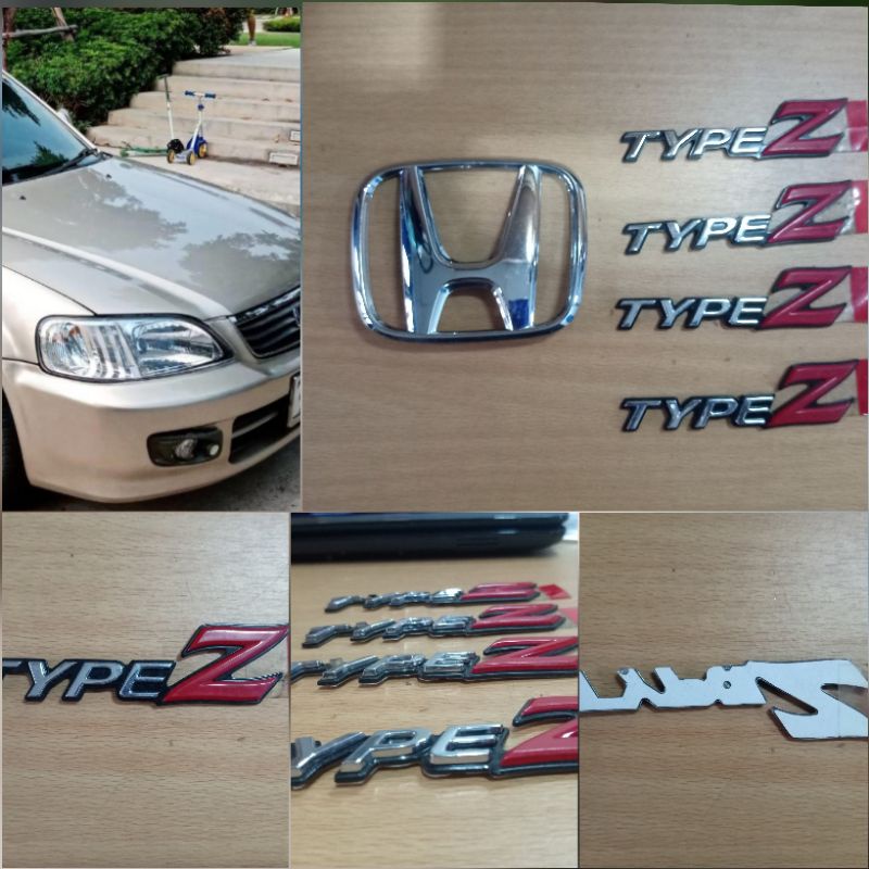 โลโก้ติดhonda-type-z