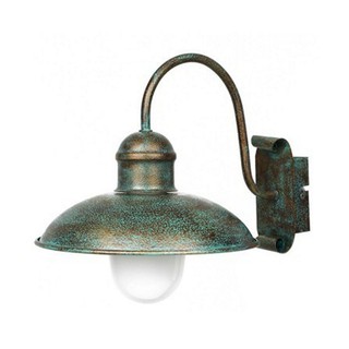 Fire branches inside INDOOR WALL LIGHT CARINI W9856-1 GLASS/METAL COUNTRY BROWN/GREEN Interior lamp Light bulb ไฟกิ่งภาย