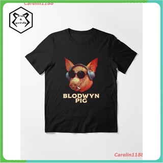 2022 Blodwyn Pig Too Essential T-Shirt เสื้อยืด ดพิมพ์ลาย เสื้อยืดผ้าฝ้าย คอกลม cotton แฟชั่น discount Unisex