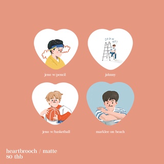 ภาพหน้าปกสินค้าHeartbrooch - เข็มกลัดหัวใจ เอ็นซีที ที่เกี่ยวข้อง