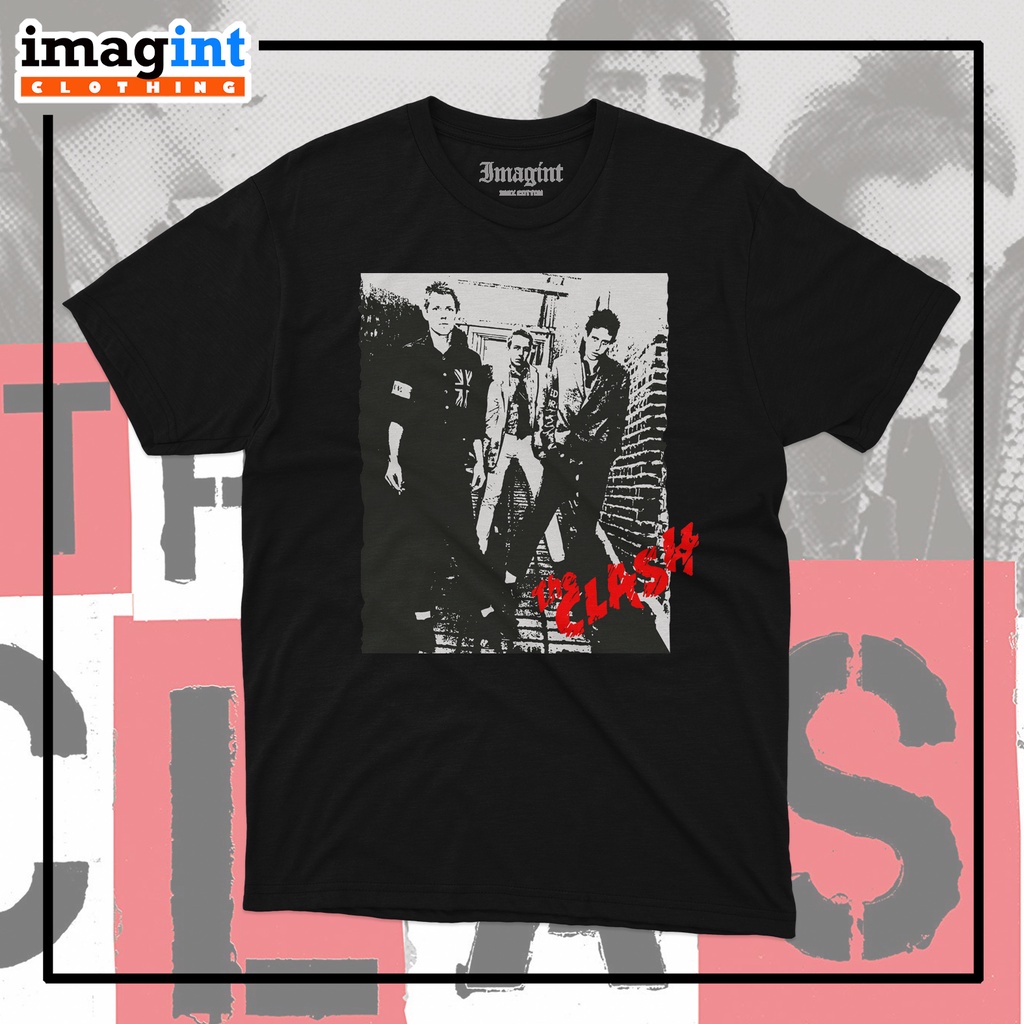 เสื้อยืด-พิมพ์ลาย-the-clash-band