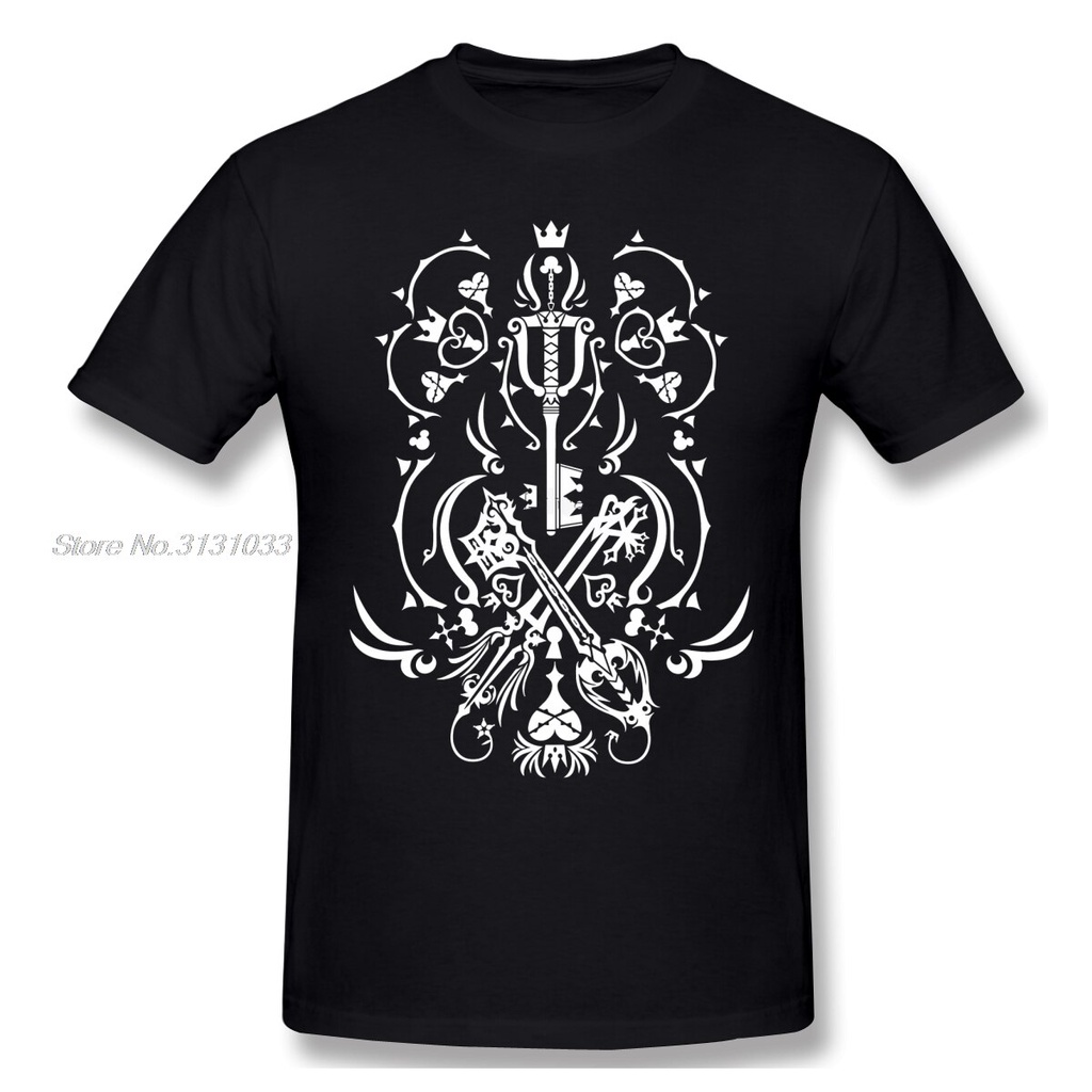 เสื้อยืดพิมพ์ลายแฟชั่น-เสื้อยืด-ผ้าฝ้าย-พิมพ์ลายอนิเมะ-kingdom-hearts-แฟชั่นฮาราจูกุ-สไตล์สตรีท-สําหรับผู้ชาย