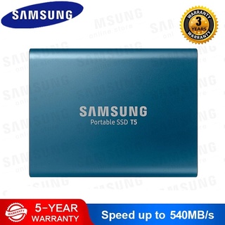 Original Samsung T5 Ssd Hdd  500GB 2TB 1TB Eksternal Hd Drive Usb 3.1 For Desktop Laptop Pc