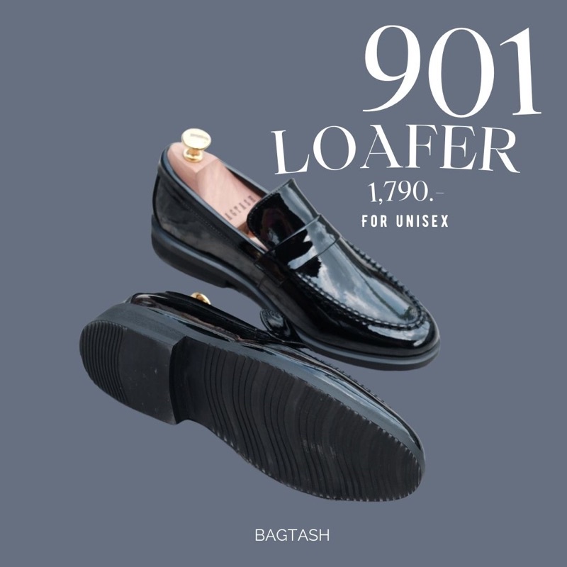 ภาพหน้าปกสินค้า901 loafers รองเท้าสไตล์เกาหลี แต่งตัวได้โดดเด่นมาก จากร้าน bagtashh บน Shopee