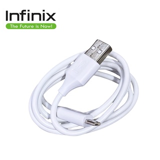 สายชาร์จมือถือ Micro USB แท้ศูนย์ ยี่ห้อ Infinix 2A Max ของแท้  Micro USB สายยาว 1 เมตร ใช้ได้กับมือถือทุกรุ่น ที่รองรับ