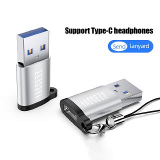 Accezz OTG อะแดปเตอร์ USB เป็น Type-C ตัวเมีย ฮับ USB แท็บเล็ต พีซี ที่ชาร์จ เชื่อมต่อชาร์จโทรศัพท์ Type C หูฟัง