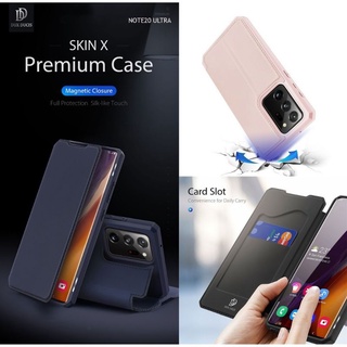 ✨ส่งใน🇹🇭✨เคสฝาพับ Dux Ducis Skin X Series Flip Cover For Galaxy Note 20 Ultra / Note20Ultra