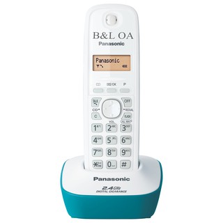 Panasonic Cordless Phone 2.4 GHz. Caller ID โทรศัพท์ไร้สายพานาโซนิค  KX-TG3411BX