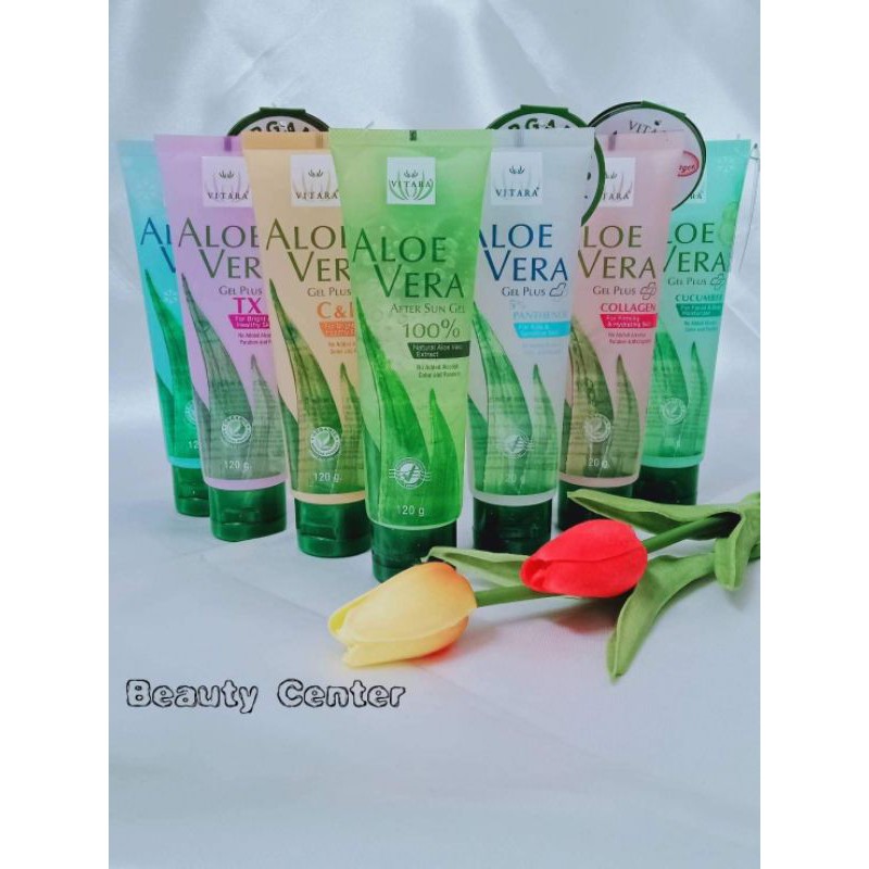 vitara-aloe-vera-ผลิตภัณฑ์เวชสำอางค์-ขนาด-120-กรัม-เจลว่านหาง-ไวทาร่า-เจลว่านหางที่ขายดีที่สุด