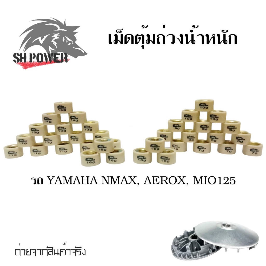 เม็ดตุ้มถ่วง-nmax-mio125-aerox-nouvo-135-fino-125i-เม็ดตุ้มแต่ง-0345