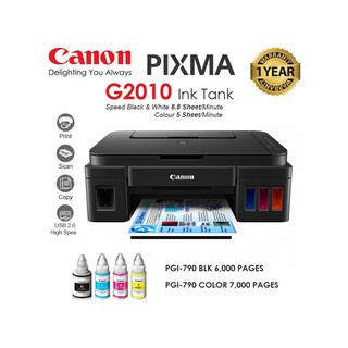 Multifunction Printer for High Volume Printing with Refillable Ink Tank Canon PIXMA G2010
