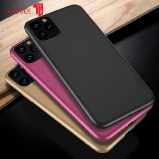 X-level เคส iPhone 11 Pro Max เคส TPU นิ่ม iPhone11 เคลือบด้าน ซิลิโคน เคสด้านหลัง