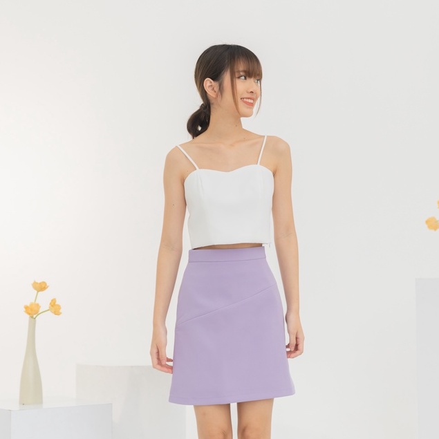 ภาพหน้าปกสินค้าโค้ด WDSZXX ลด 45- Pixie Skirt (Lavender Cut) - กระโปรงทรงเอ จากร้าน pixie.pixie.pixie บน Shopee