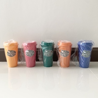 แท้💯 แก้วอเมซอน Cafe Amazon Reusable Cup สีตามวันค่ะ ใหม่กิ๊ง ถุงซีลค่ะ