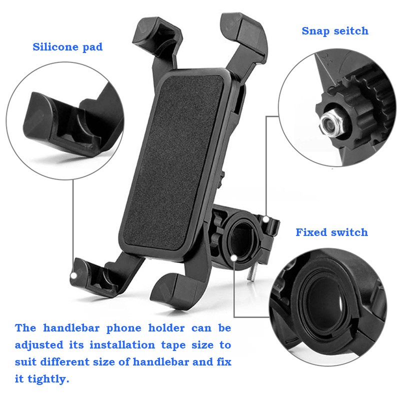 ที่จับมือถือ-แท่นยึดโทรศัพท์มอเตอร์ไซค์-ที่วางโทรศัพท์จักรยานยนต์