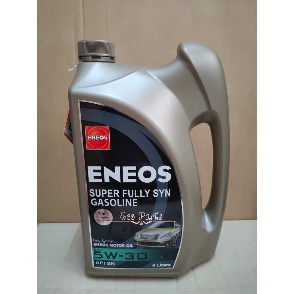 นํ้ามันเครื่อง-eneos-super-fully-syn-สังเคราะห์เเท้-5w30-สำหรับรถยนต์เบนซิน-4-1ลิตร-เปลี่ยนถ่าย10-000-กม