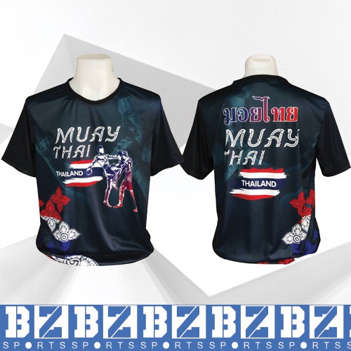 bayza-เสื้อมวยไทย-เสื้อมวยพิมพ์ลาย-เกรดพรีเมี่ยมระบายอากาศได้ดี-เสื้อกีฬา-เสื้ออกกำลังกาย-a