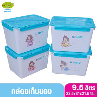 ภาพหน้าปกสินค้า1ชิ้น Nanny แนนนี่ กล่องเก็บของเอนกประสงค์ ขนาด 9.5ลิตร ลาย Munin (มุนิน) 187MU ที่เกี่ยวข้อง