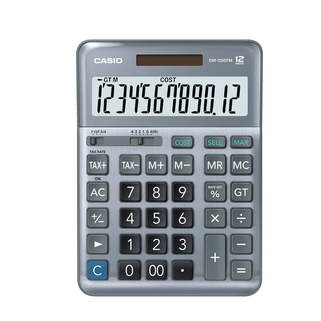 casio-calculator-เครื่องคิดเลข-คาสิโอ-รุ่น-dm-1200fm-แบบตั้งโต๊ะดีไซน์โค้งมน-ขนาดใหญ่-12-หลัก-สีเทา