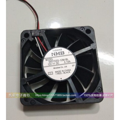 ภาพหน้าปกสินค้า06015SS-12M-BL 12V 0.14A NMB cooling fan จากร้าน shengxiashopee.th บน Shopee