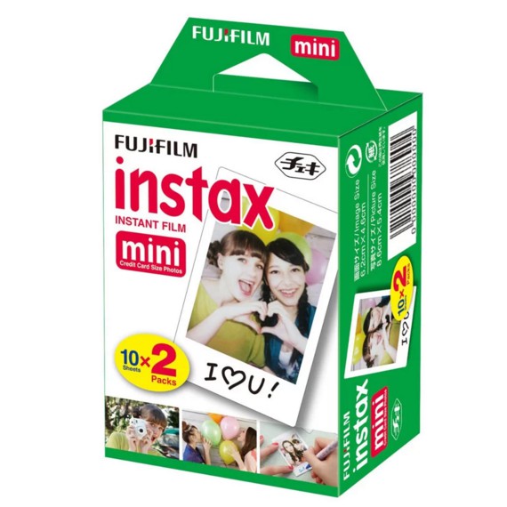 ภาพสินค้าFuji Film instax mini Instant Film ฟิล์ม Pack 20 ใบ*ของแท้100%*Lotใหม่08/2025 จากร้าน photomart บน Shopee ภาพที่ 4