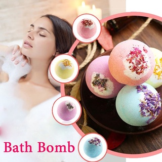 &lt;พร้อมส่ง&gt; Bath Bomb บาธบอมตีฟอง สปาขัดผิว สปาแช่ตัวในอ่าง สบู่แช่ตัว bubble bath essential oil