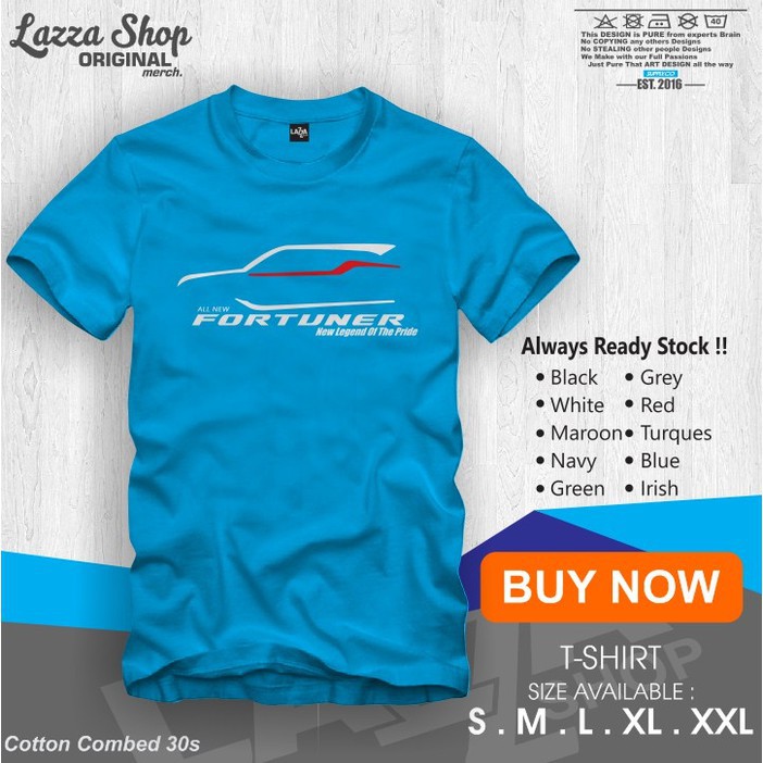 เสื้อยืด-ราคาถูก-พิมพ์ลาย-toyota-all-new-fortuner-cool-distro