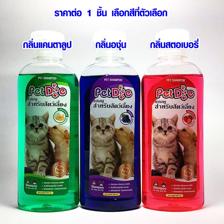 ภาพหน้าปกสินค้าแชมพูสุนัข แชมพูแมว หอมนาน แก้คัน สำหรับสัตว์เลี้ยง 280ml แชมพูอาบน้ำหมา แชมพูอาบน้ำสุนัข แชมพูอาบน้ำแมว Pet Dog PWR จากร้าน realwoodpc บน Shopee